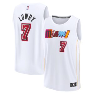 Kyle Lowry Miami Heat Fanatics Branded 2022/23 Fastbreak Jersey For NBA Basketball Fans