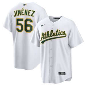 Dany Jim&eacute;nez Oakland Athletics Nike Home Replica Player Jersey - White