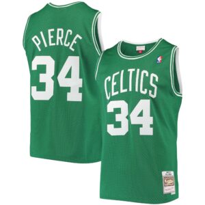 Paul Pierce Boston Celtics Mitchell &amp; Ness 2007-08 Hardwood Classics Swingman Jersey For NBA Basketball Fans