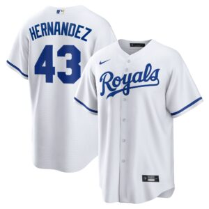 Carlos Hern&aacute;ndez Kansas City Royals Nike Home Replica Player Jersey - White