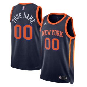 New York Knicks Jordan Brand Unisex 2022/23 Swingman Custom Jersey For NBA Basketball Fans