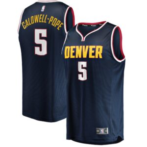 Kentavious Caldwell-Pope Denver Nuggets Fanatics Branded Fast Break Replica Jersey For NBA Basketball Fans