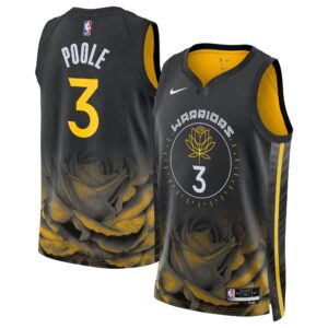 Jordan Poole Golden State Warriors Unisex 2022/23 Swingman Jersey For NBA Basketball Fans