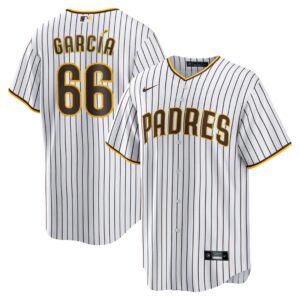 Luis Garc&iacute;a San Diego Padres Nike Home Replica Player Jersey - White