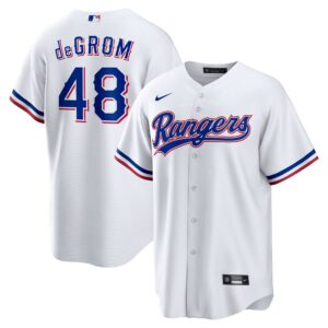 Jacob Degrom Texas Rangers Nike Youth Alternate Replica Player Jersey - White