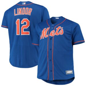 Francisco Lindor New York Mets Big &amp; Tall Replica Player Jersey - Royal