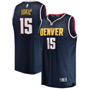 Nikola Jokic Denver Nuggets Fanatics Branded Youth Fast Break Replica Jersey For NBA Basketball Fans