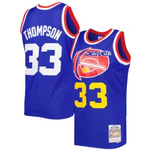 David Thompson Denver Nuggets Mitchell &amp; Ness Hardwood Classics 1975-76 Swingman Jersey For NBA Basketball Fans