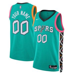 San Antonio Spurs Unisex 2022/23 2022/23 Swingman Custom Jersey For NBA Basketball Fans