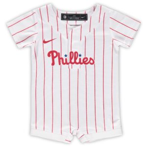Philadelphia Phillies Nike Newborn &amp; Infant Official Jersey Romper - White
