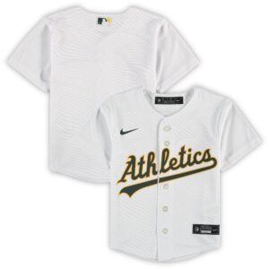 Oakland Athletics Nike Preschool Home Replica Team Jersey - White