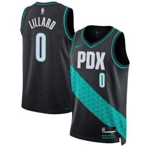 Damian Lillard Portland Trail Blazers Unisex 2022/23 Swingman Jersey For NBA Basketball Fans