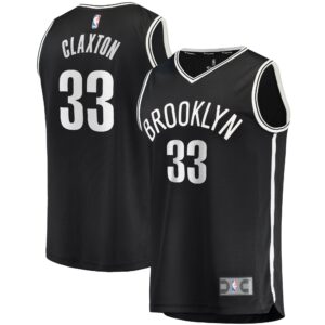 Nicolas Claxton Brooklyn Nets Fanatics Branded Fast Break Player Jersey For NBA Basketball Fans