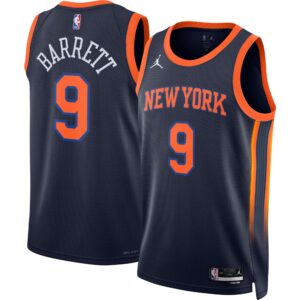 Rj Barrett New York Knicks Jordan Brand Unisex Swingman Jersey For NBA Basketball Fans