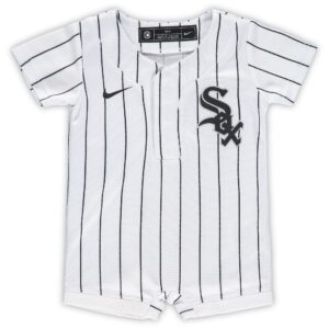 Chicago White Sox Nike Newborn &amp; Infant Official Jersey Romper - White
