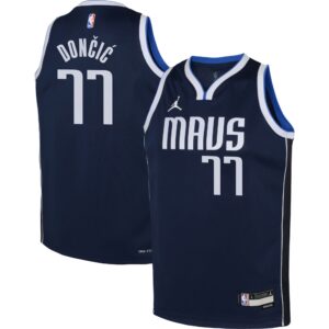 Luka Doncic Dallas Mavericks Jordan Brand Youth Swingman Jersey For NBA Basketball Fans