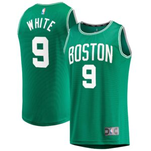 Derrick White Boston Celtics Fanatics Branded 2021/22 Fast Break Replica Jersey For NBA Basketball Fans