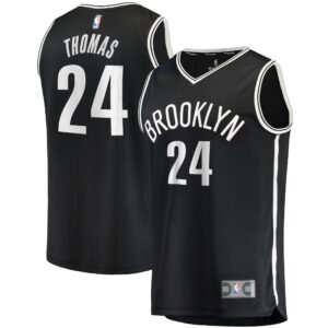 Cam Thomas Brooklyn Nets Fanatics Branded 2021/22 Fast Break Replica Jersey For NBA Basketball Fans