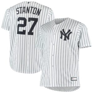Giancarlo Stanton New York Yankees Big &amp; Tall Replica Player Jersey - White