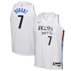Kevin Durant Brooklyn Nets Youth 2022/23 Swingman Replica Jersey For NBA Basketball Fans