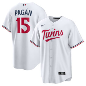 Emilio Pag&aacute;n Minnesota Twins Nike Home Replica Player Jersey - White