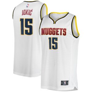 Nikola Jokic Denver Nuggets Fanatics Branded Fast Break Player Jersey For NBA Basketball Fans