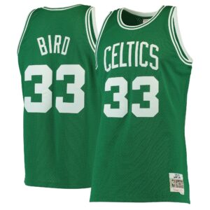 Larry Bird Boston Celtics Mitchell &amp; Ness 1985-86 Hardwood Classics Swingman Jersey For NBA Basketball Fans