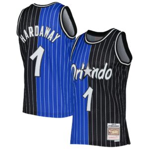 Penny Hardaway Orlando Magic Mitchell &amp; Ness Hardwood Classics 1994-95 Split Swingman Jersey For NBA Basketball Fans