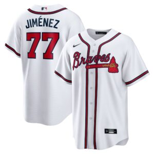 Joe Jim&eacute;nez Atlanta Braves Nike Home Replica Player Jersey - White