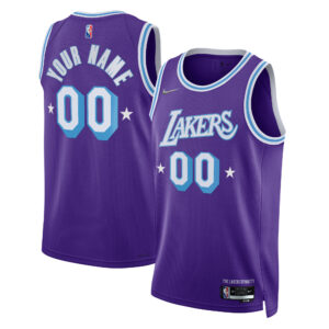 Los Angeles Lakers 2021/22 Swingman Custom Jersey For NBA Basketball Fans