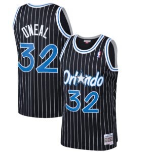 Shaquille O'Neal Orlando Magic Mitchell &amp; Ness 1994-95 Hardwood Classics Swingman Jersey For NBA Basketball Fans