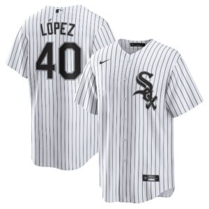 Reynaldo L&oacute;pez Chicago White Sox Nike Home Replica Player Jersey - White