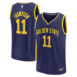 Klay Thompson Golden State Warriors Fanatics Branded Fast Break Replica Player Jersey For NBA Basketball Fans