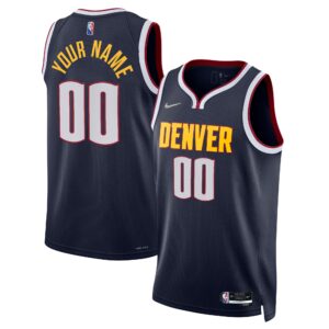 Denver Nuggets 2021/22 Diamond Swingman Custom Jersey For NBA Basketball Fans