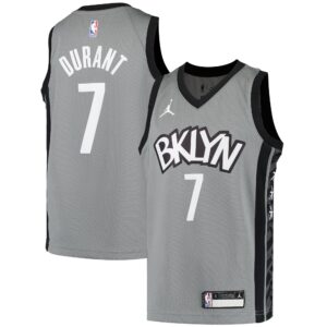 Kevin Durant Brooklyn Nets Jordan Brand Youth 2020/21 Swingman Player Jersey For NBA Basketball Fans