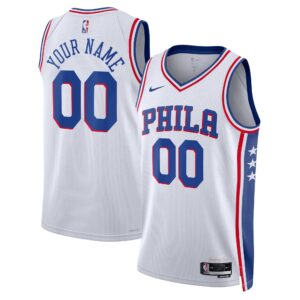 Philadelphia 76Ers Unisex 2022/23 Swingman Custom Jersey For NBA Basketball Fans