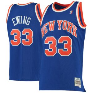 Patrick Ewing New York Knicks Mitchell &amp; Ness 1991-92 Hardwood Classics Swingman Jersey For NBA Basketball Fans