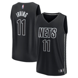 Kyrie Irving Brooklyn Nets Fanatics Branded Fast Break Replica Player Jersey For NBA Basketball Fans