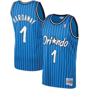 Penny Hardaway Orlando Magic Mitchell &amp; Ness Big &amp; Tall Hardwood Classics Jersey For NBA Basketball Fans