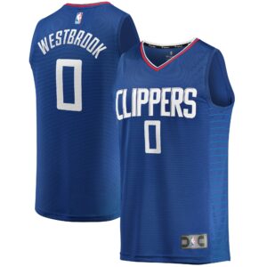 Russell Westbrook La Clippers Fanatics Branded Fast Break Player Jersey For NBA Basketball Fans