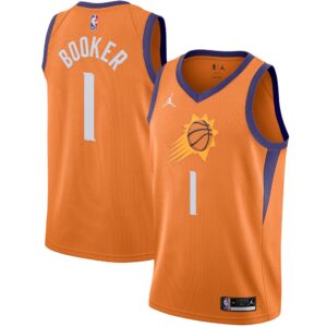 Devin Booker Phoenix Suns Jordan Brand 2020/21 Swingman Jersey For NBA Basketball Fans