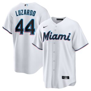 Jes&uacute;s Luzardo Miami Marlins Nike Home Replica Player Jersey - White