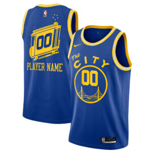 Golden State Warriors 2020/21 Hardwood Classics Swingman Custom Jersey For NBA Basketball Fans