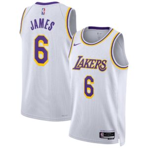 Lebron James Los Angeles Lakers Unisex Swingman Jersey For NBA Basketball Fans