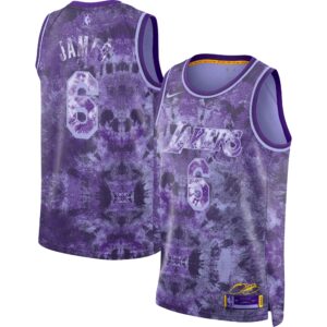 Lebron James Los Angeles Lakers Unisex Select Series Swingman Jersey For NBA Basketball Fans