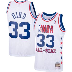 Larry Bird Eastern Conference Mitchell &amp; Ness 1985 All-Star Game Swingman Jersey For NBA Basketball Fans