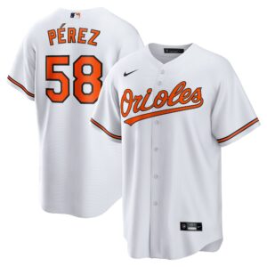 Cionel P&eacute;rez Baltimore Orioles Nike Home Replica Player Jersey - White