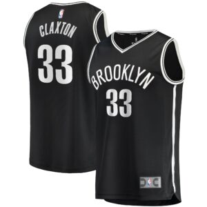 Nicolas Claxton Brooklyn Nets Fanatics Branded Fast Break Player Jersey For NBA Basketball Fans