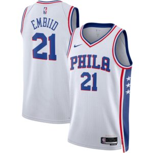 Joel Embiid Philadelphia 76Ers Unisex Swingman Jersey For NBA Basketball Fans