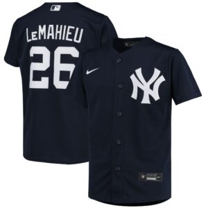 Dj Lemahieu New York Yankees Nike Youth Alternate Replica Player Jersey - Navy